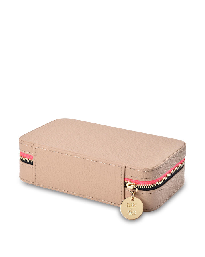 Elms + King | Large Jewellery Case | Neutral - Dutch Hideout