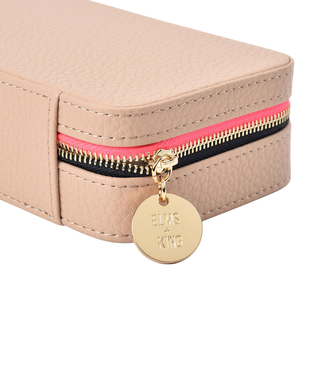 Elms + King | Large Jewellery Case | Neutral - Dutch Hideout