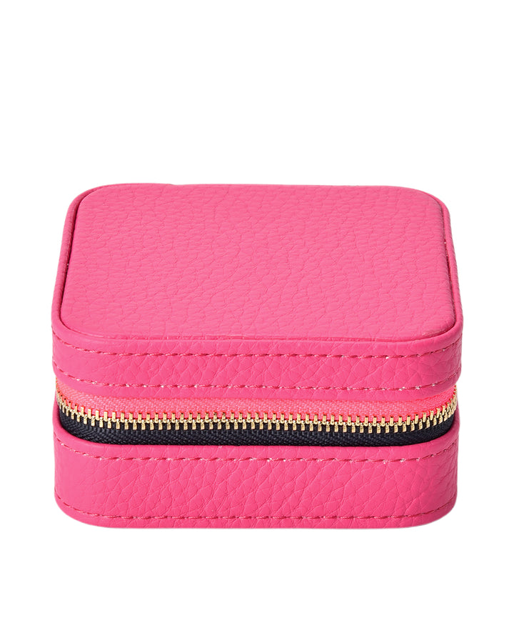 Elms + King | Jewellery Case | Fuchsia
