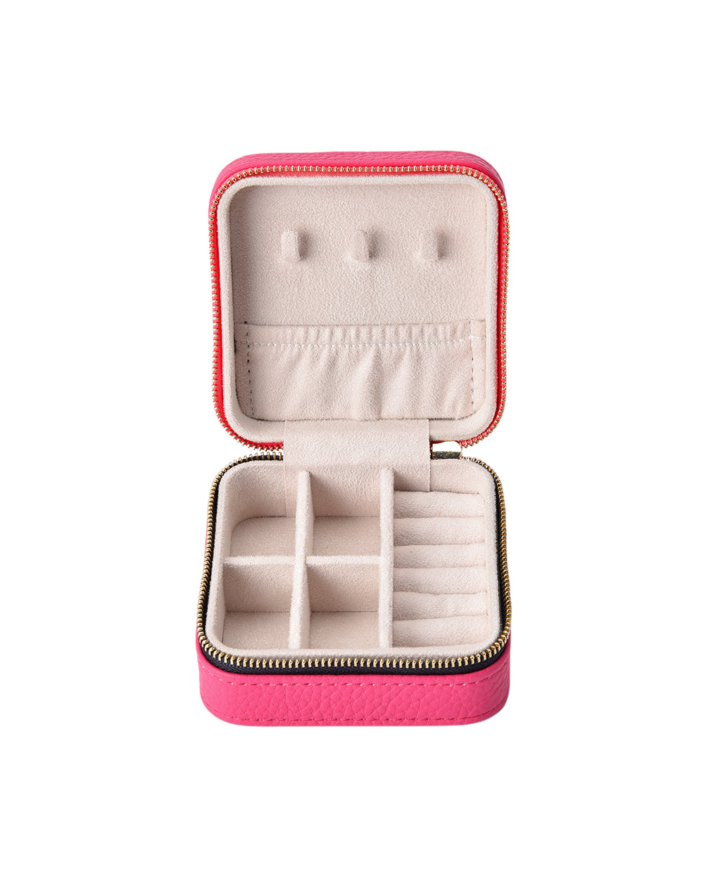 Elms + King | Jewellery Case | Fuchsia