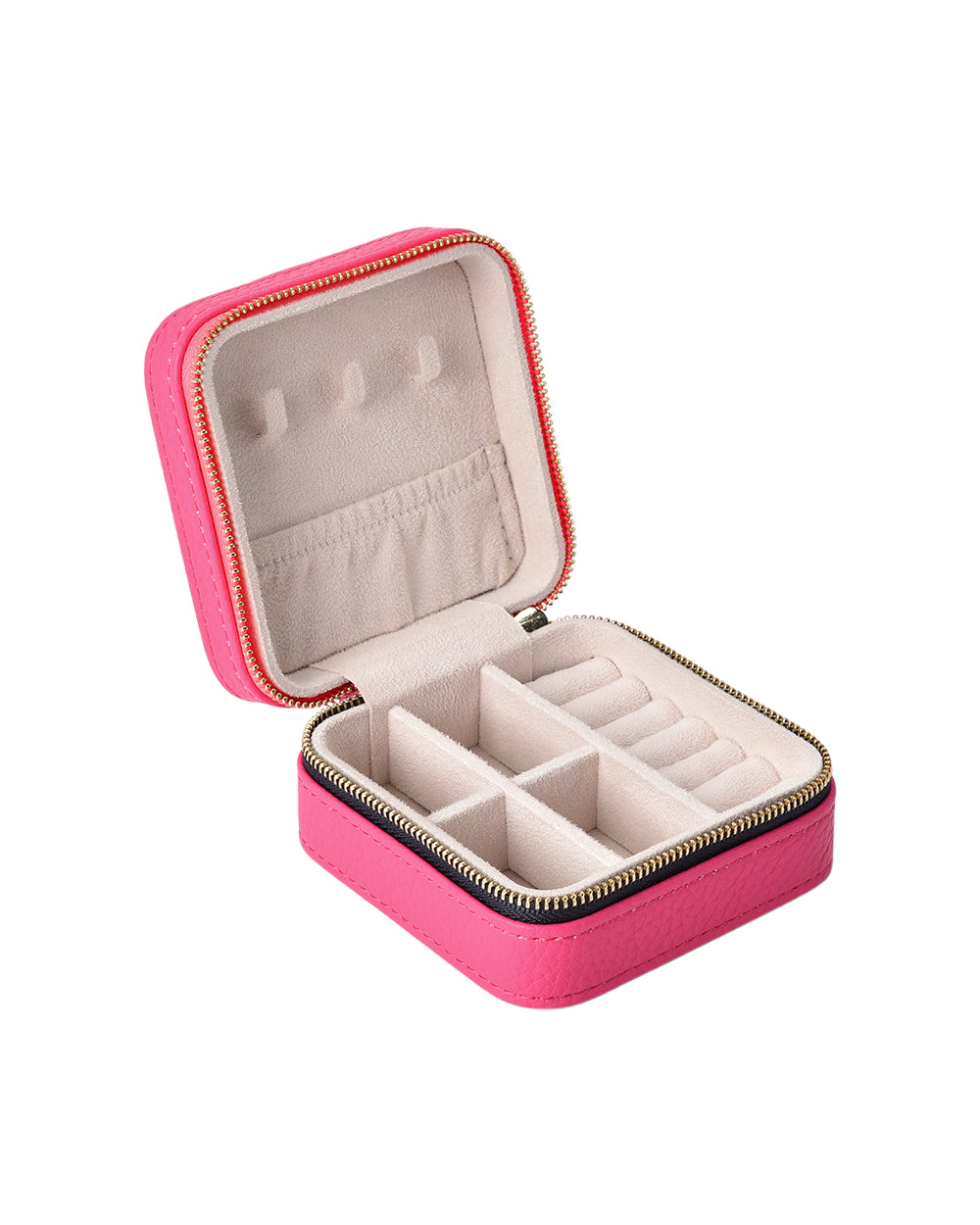 Elms + King | Jewellery Case | Fuchsia
