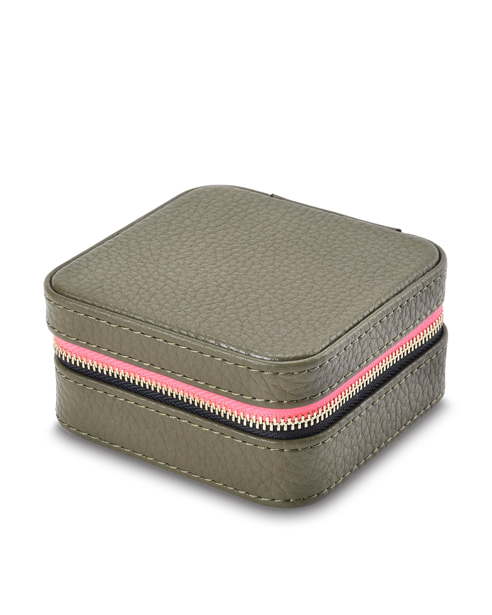 Elms + King | Jewellery Case | Khaki - Dutch Hideout