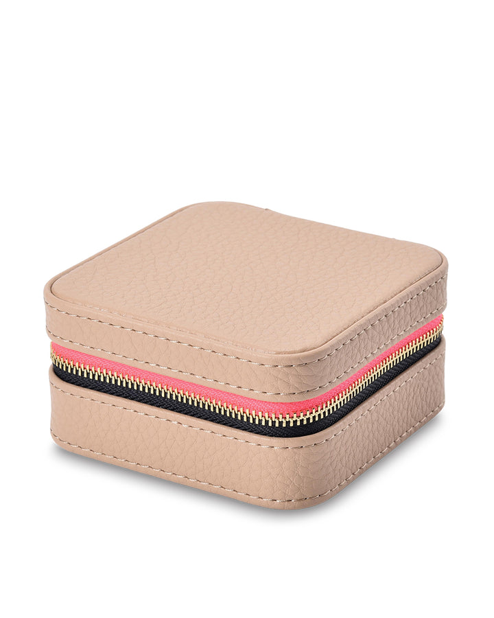 Elms + King | Jewellery Case | Neutral Pebble - Dutch Hideout