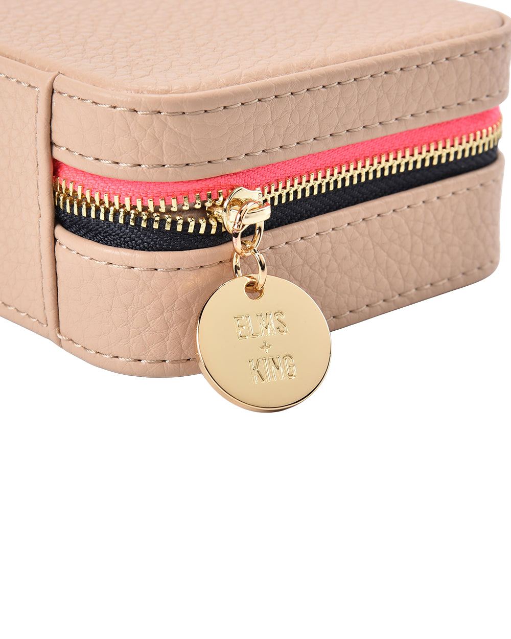 Elms + King | Jewellery Case | Neutral Pebble - Dutch Hideout
