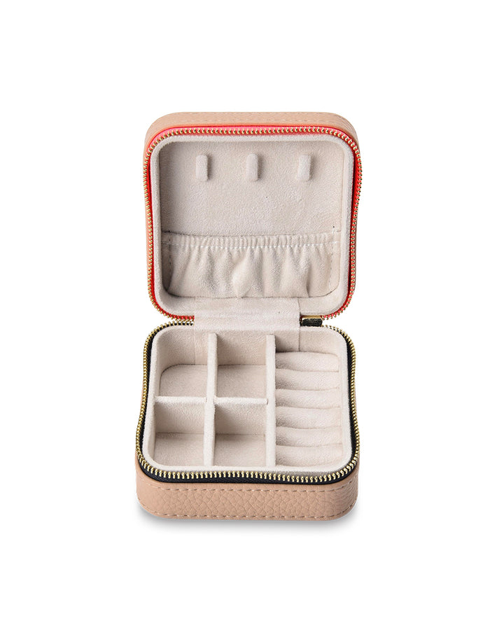 Elms + King | Jewellery Case | Neutral Pebble - Dutch Hideout