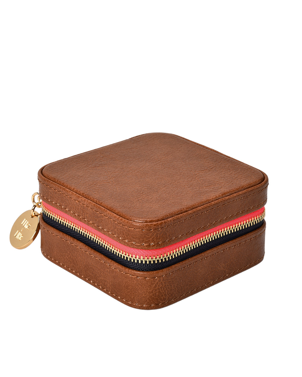 Elms + King | Jewellery Case | Tan Pebble - Dutch Hideout