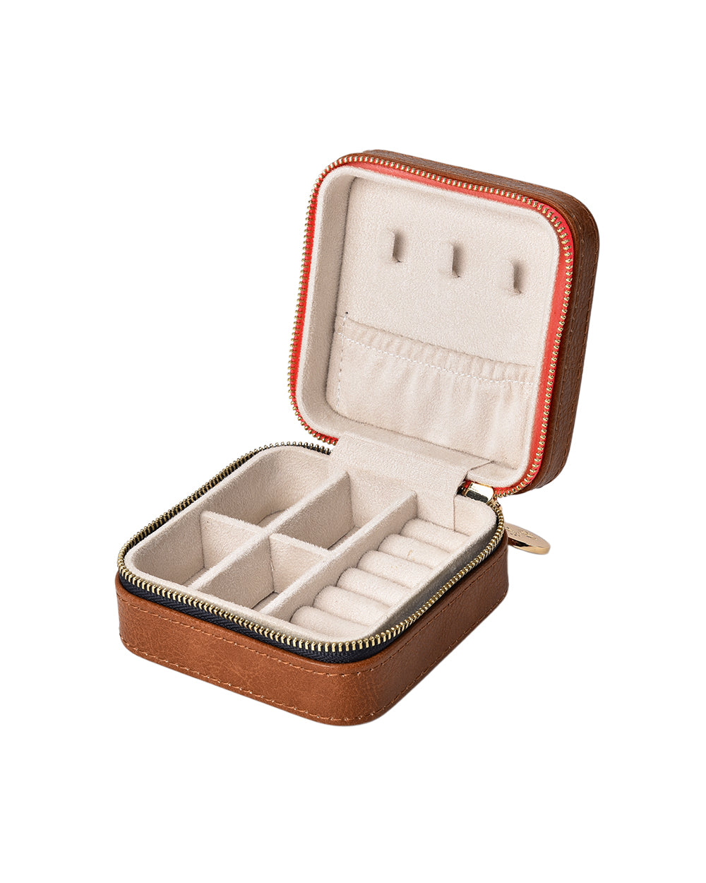 Elms + King | Jewellery Case | Tan Pebble - Dutch Hideout