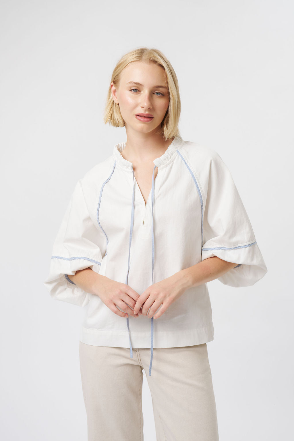 KIREINA | Joanne Shirt - White