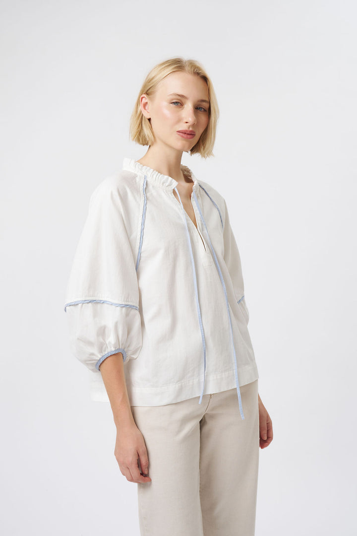 KIREINA | Joanne Shirt - White