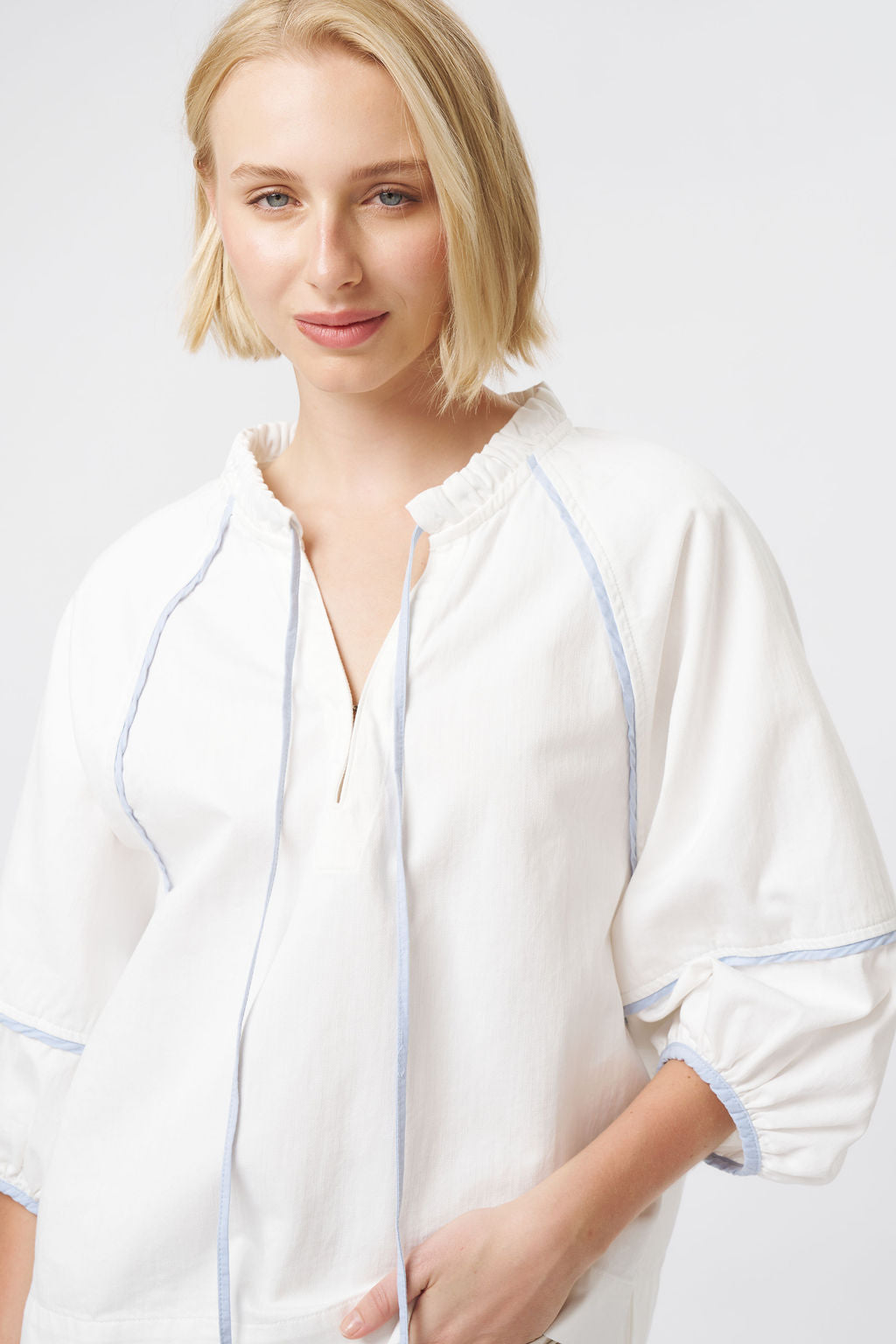 KIREINA | Joanne Shirt - White