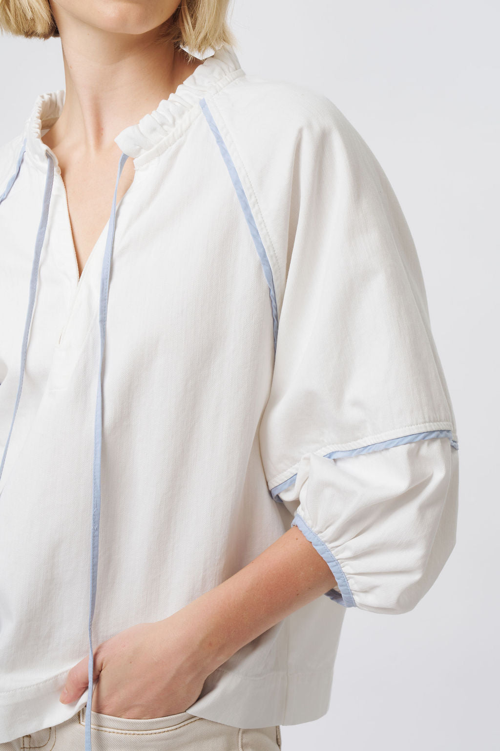 KIREINA | Joanne Shirt - White