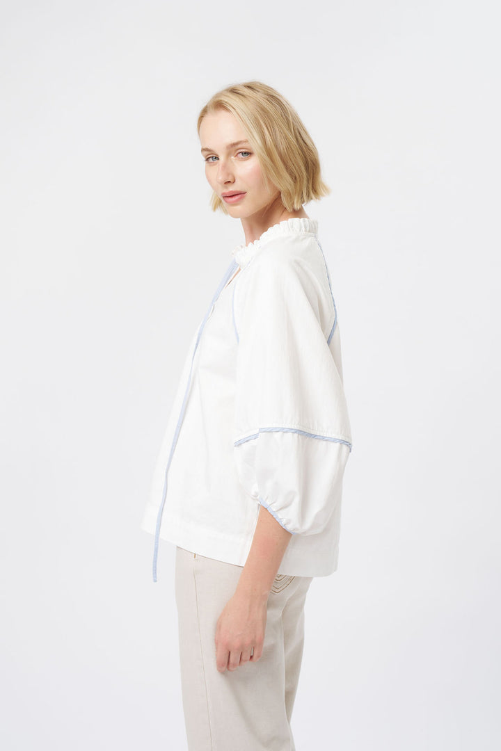KIREINA | Joanne Shirt - White