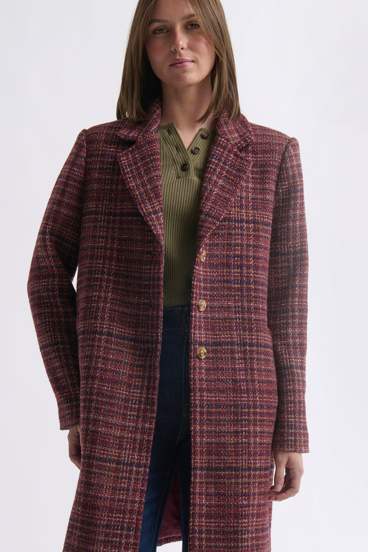 Kireina | Erica Coat | Speckled Pink - Dutch Hideout