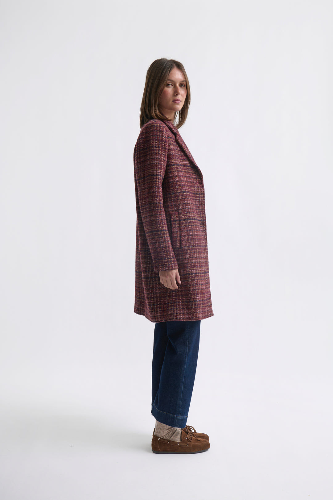 Kireina | Erica Coat | Speckled Pink - Dutch Hideout