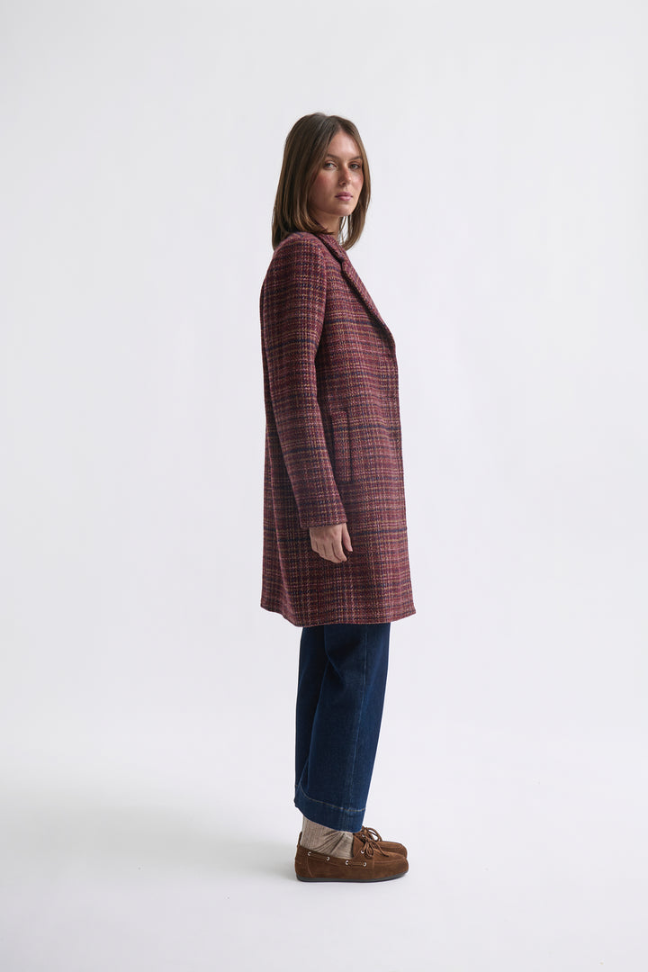 Kireina | Erica Coat | Speckled Pink - Dutch Hideout