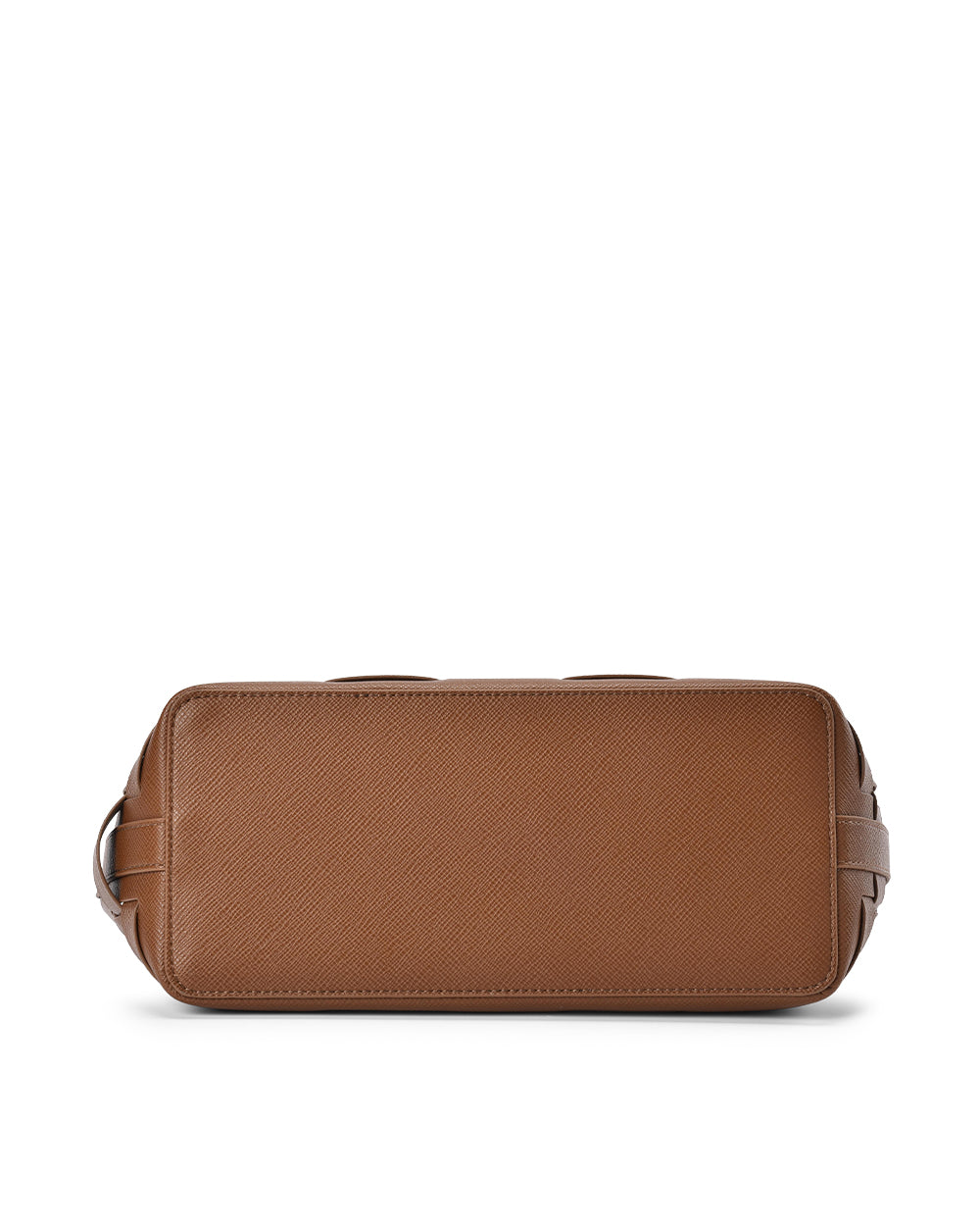 Elms + King | Kenley East-West Bag | Tan Saffiano - Dutch Hideout