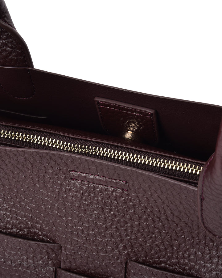 Elms + King | Kenley East-West Bag | Wine - Dutch Hideout