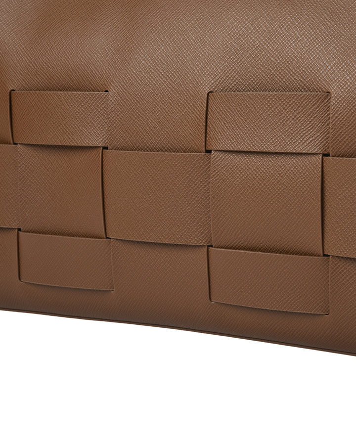 Elms + King | Kensington Tote | Tan Saffiano - Dutch Hideout