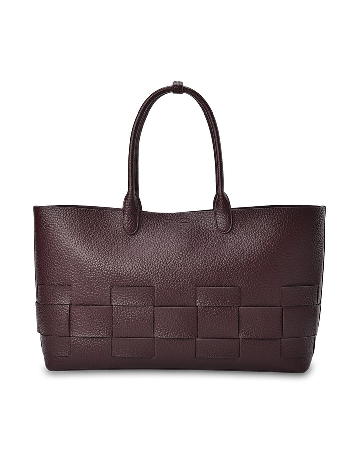 Elms + King | Kensington Tote | Wine - Dutch Hideout