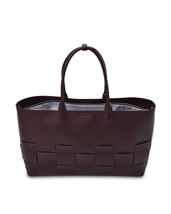 Elms + King | Kensington Tote | Wine - Dutch Hideout