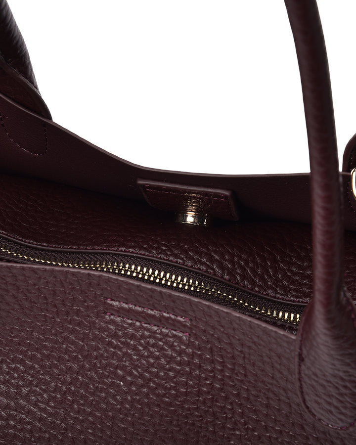 Elms + King | Kensington Tote | Wine - Dutch Hideout