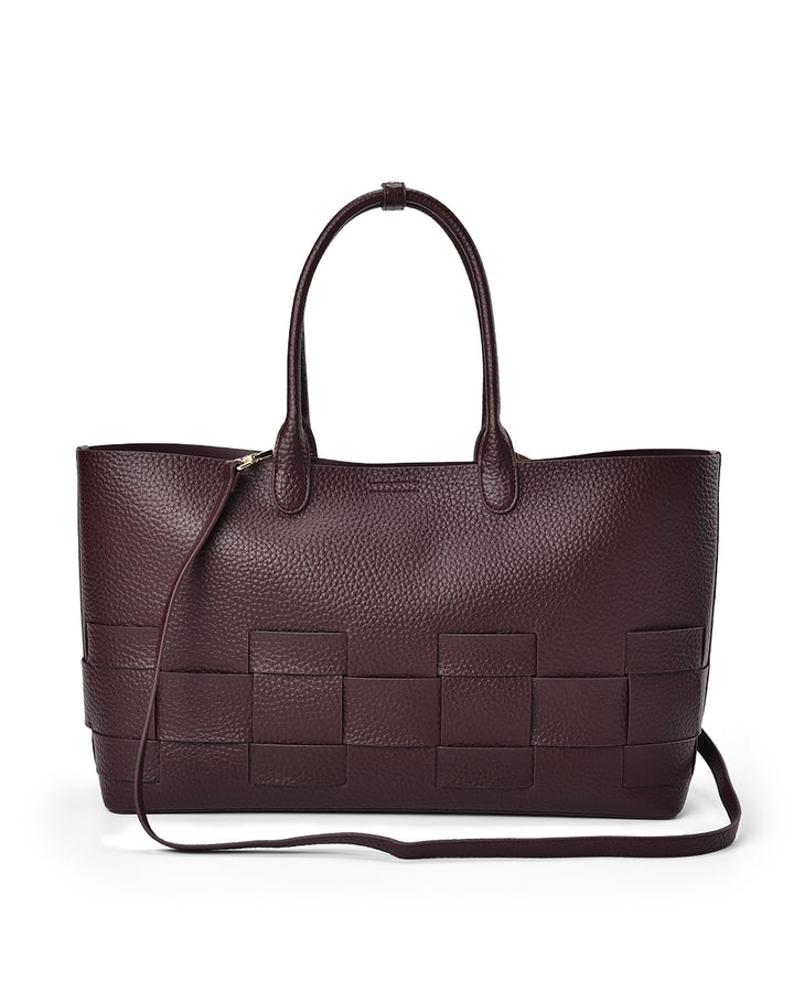 Elms + King | Kensington Tote | Wine - Dutch Hideout