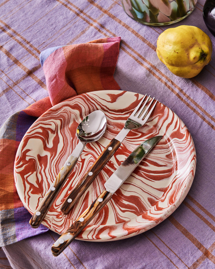Kip & Co | Santa Monica Tartan Linen Tablecloth