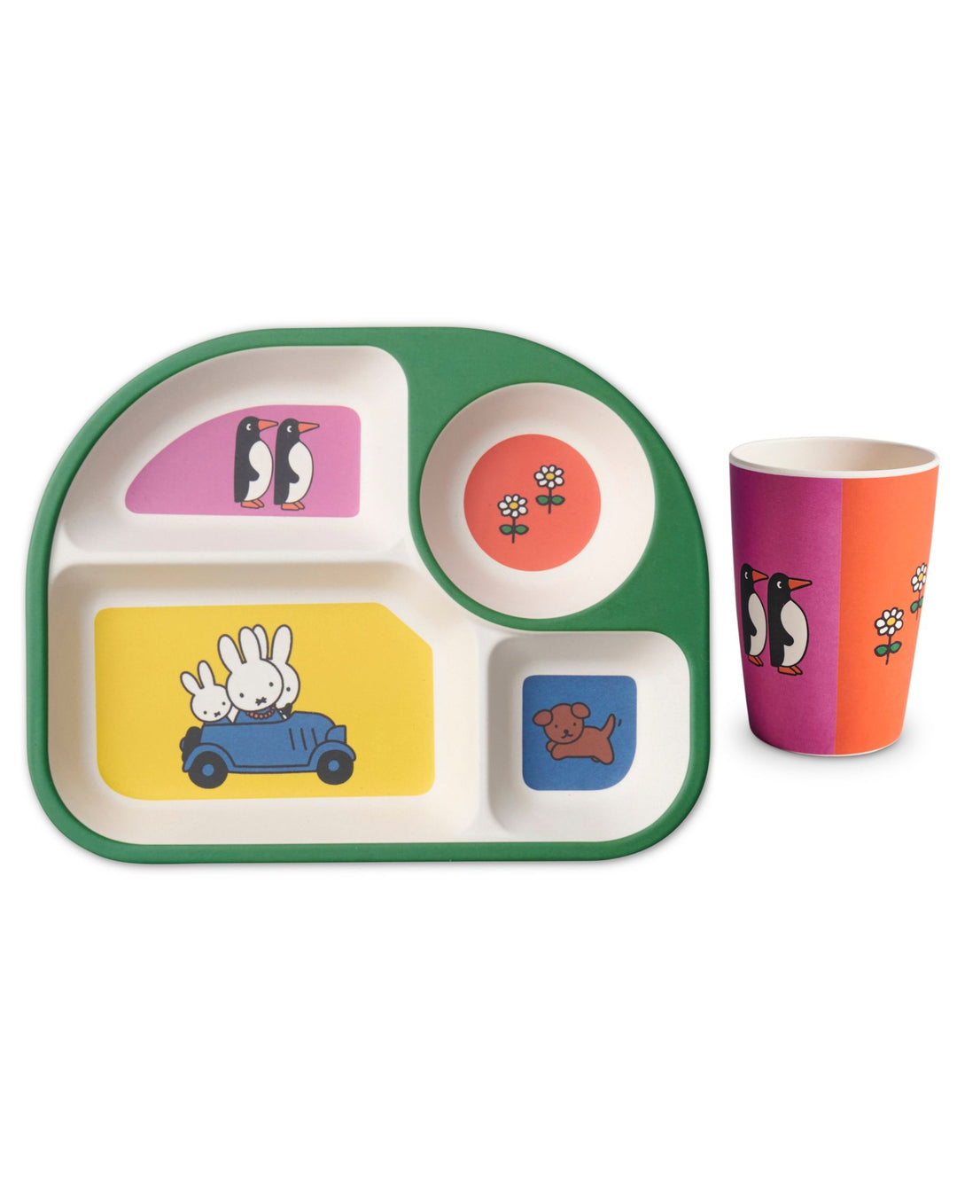 Kip & Co X Miffy | Miffy's Adventures Bento Tray & Cup Set