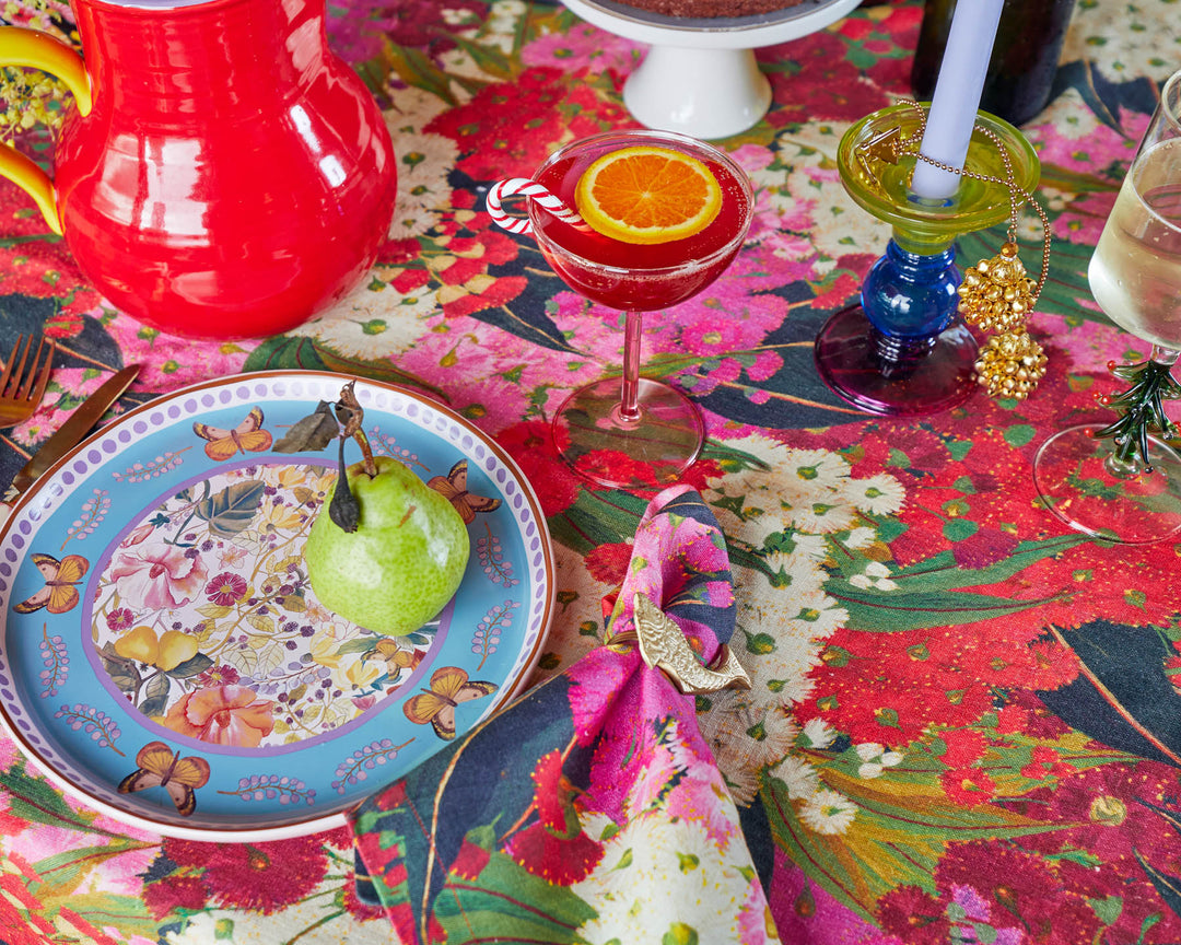 Kip & Co | Bush Christmas Linen Tablecloth