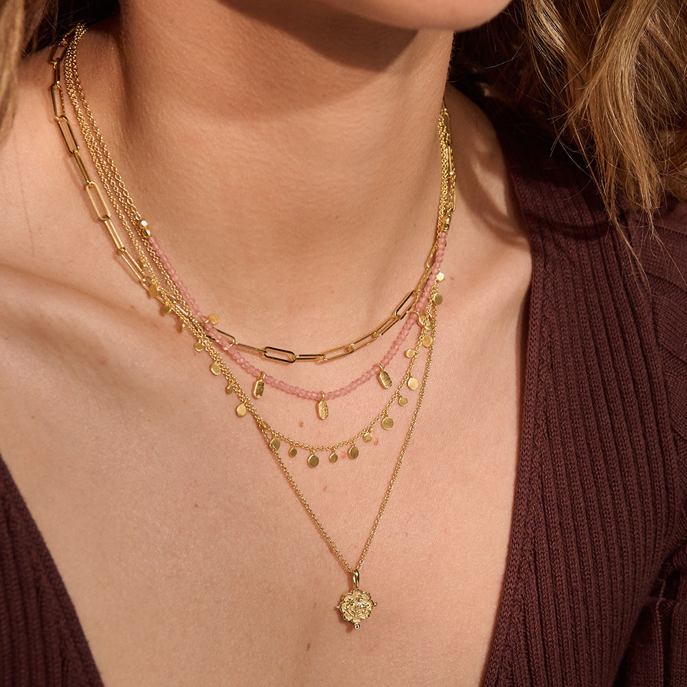 Murkani | Loved Always Pendant Necklace Small | Yellow Gold Plated - Dutch Hideout