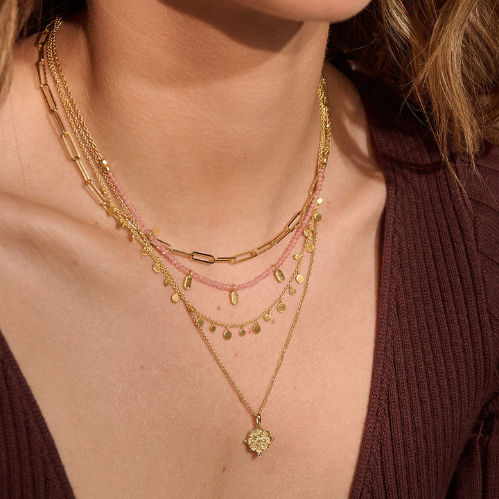 Murkani | Loved Always Pendant Necklace Small | Yellow Gold Plated - Dutch Hideout
