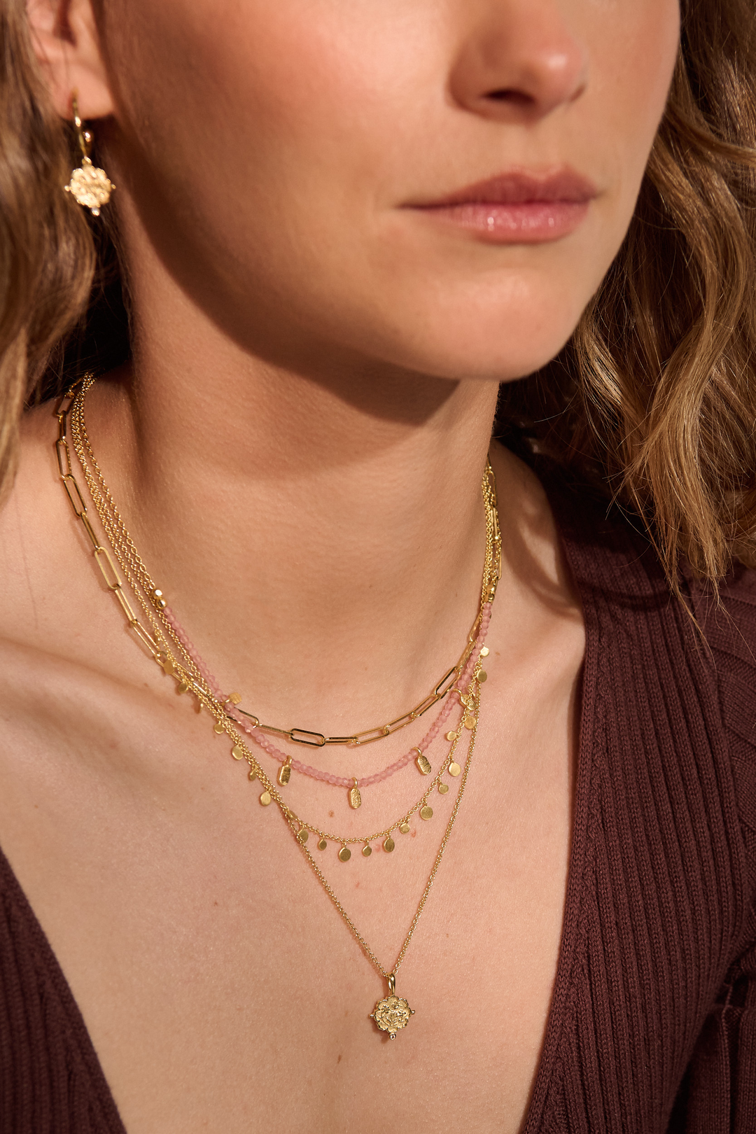 Murkani | Loved Always Pendant Necklace Small | Yellow Gold Plated - Dutch Hideout