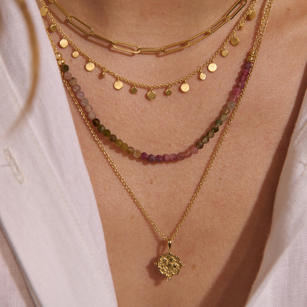 Murkani | Loved Always Pendant Necklace | Yellow Gold Plated - Dutch Hideout