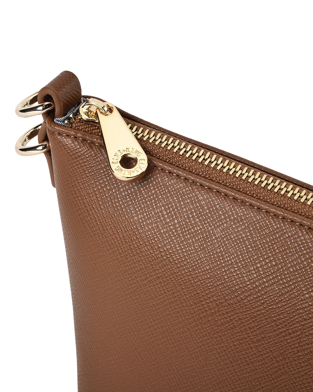 Elms + King | Leyton CrossBody | Tan Saffiano - Dutch Hideout