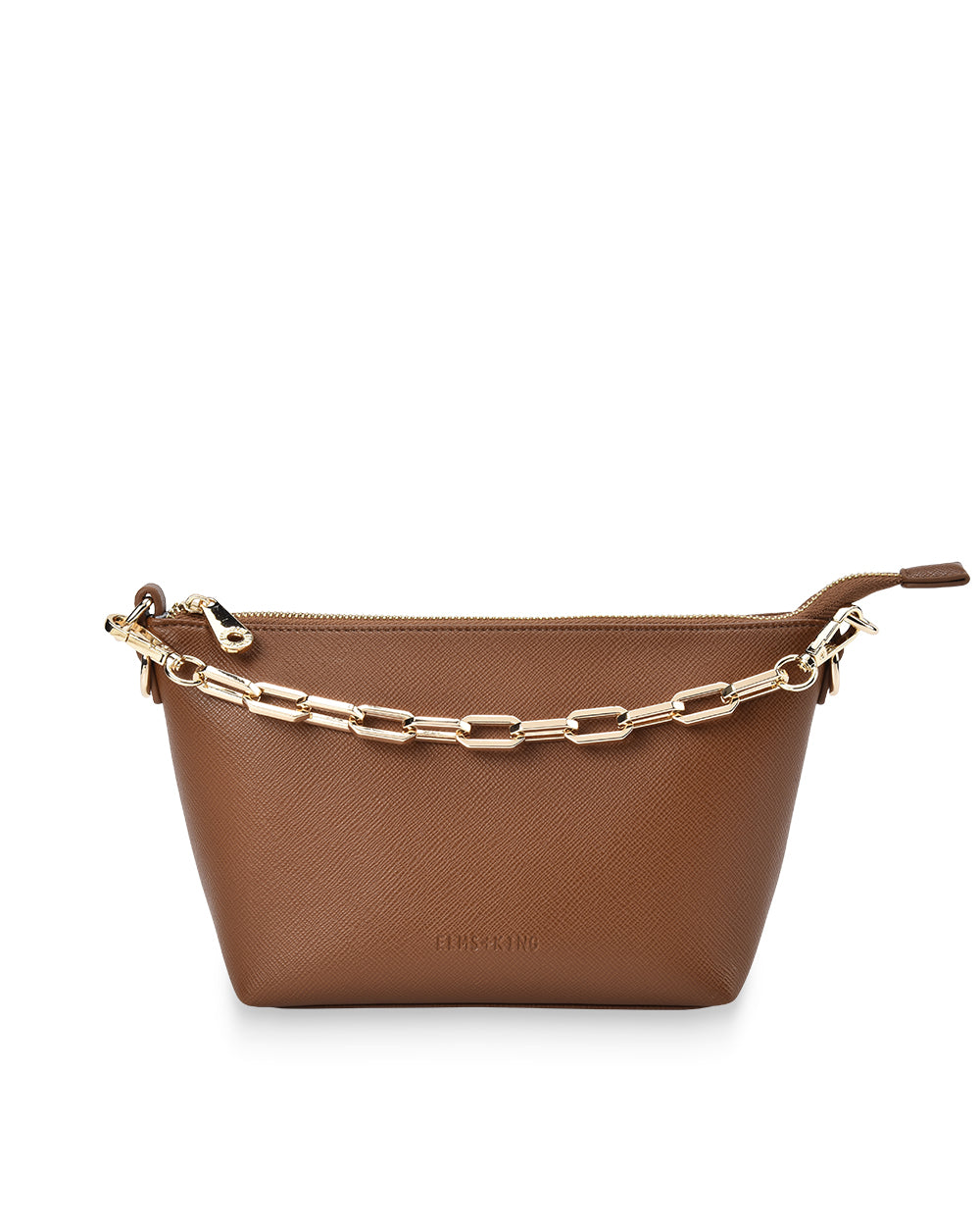 Elms + King | Leyton CrossBody | Tan Saffiano - Dutch Hideout
