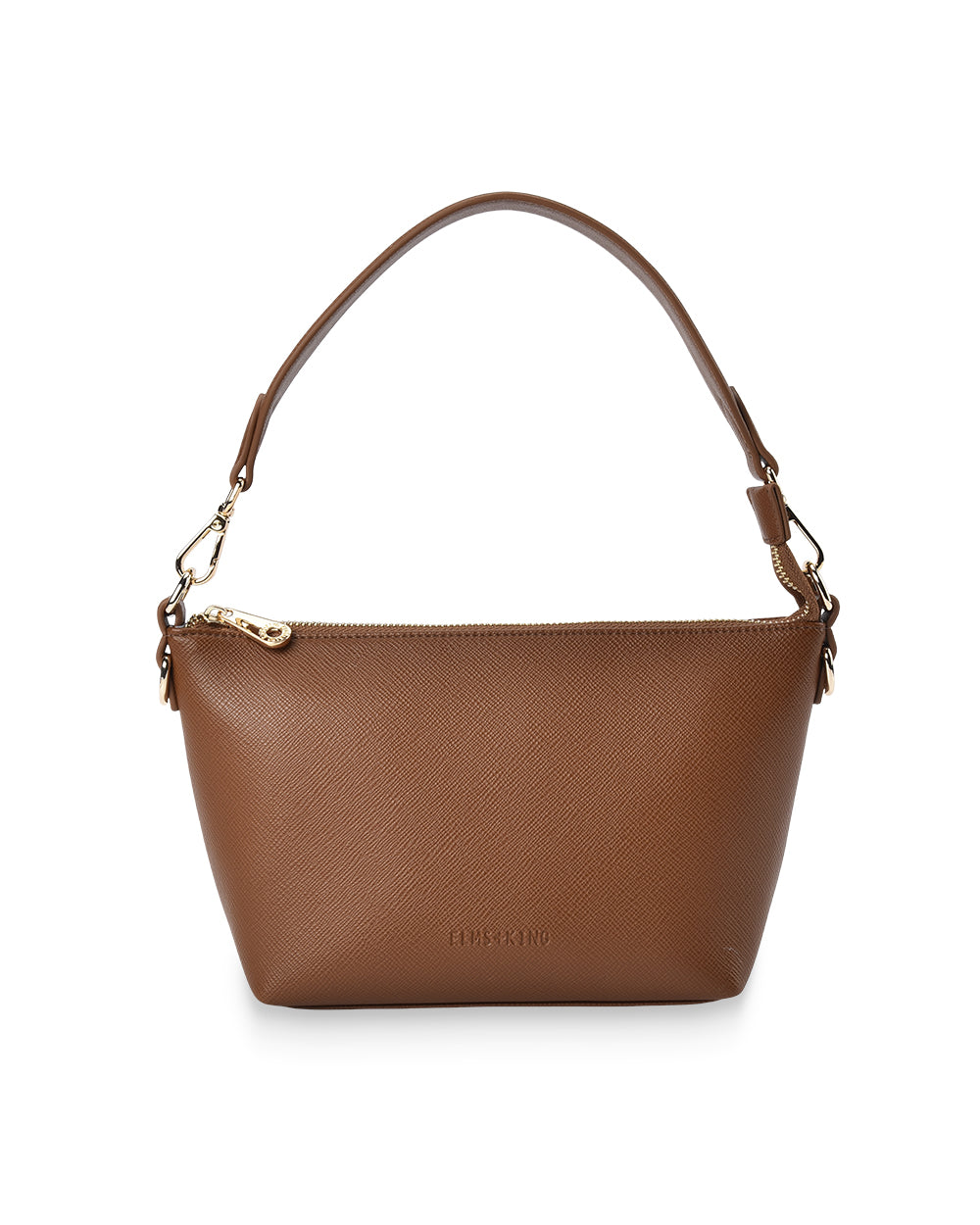 Elms + King | Leyton CrossBody | Tan Saffiano - Dutch Hideout