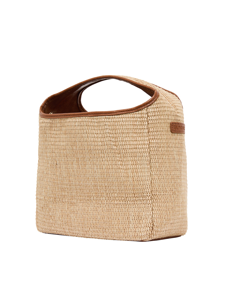 Elms + King | Linton Crossbody Large | Tan / Natural Weave