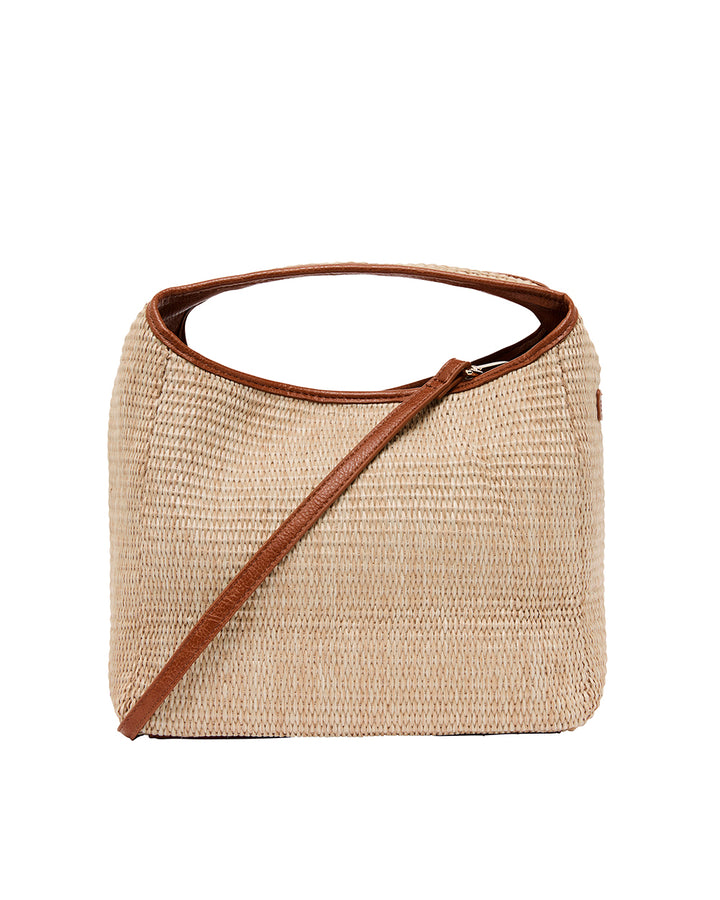 Elms + King | Linton Crossbody | Tan / Natural