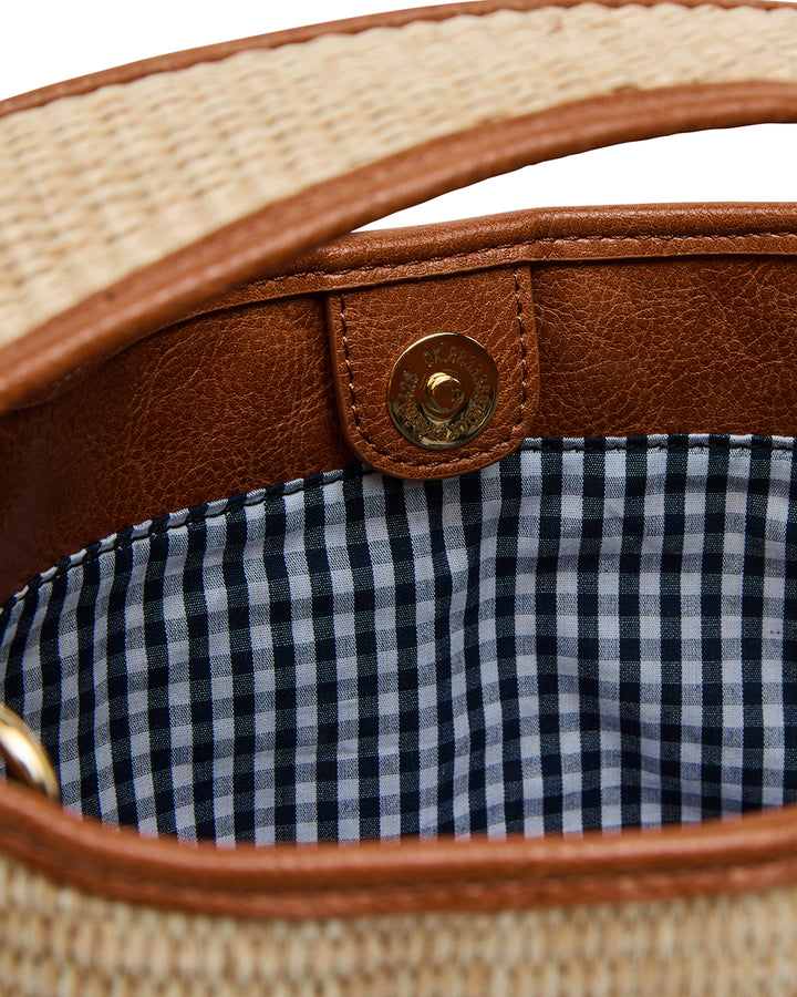 Elms + King | Linton Crossbody | Tan / Natural