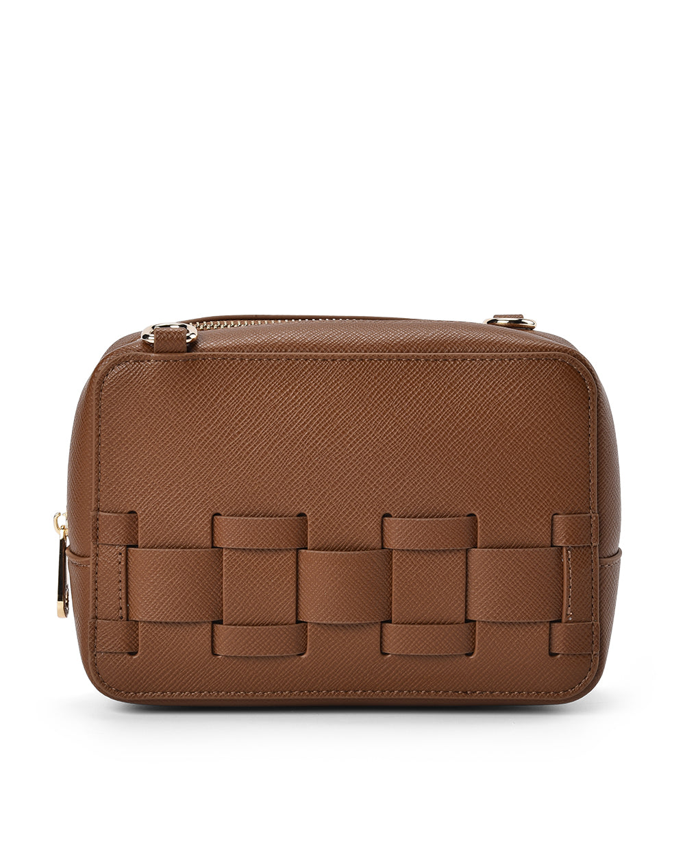 Elms + King | London Crossbody | Tan Saffiano - Dutch Hideout