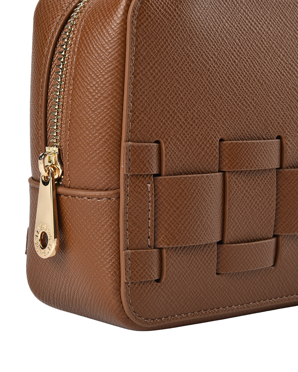 Elms + King | London Crossbody | Tan Saffiano - Dutch Hideout