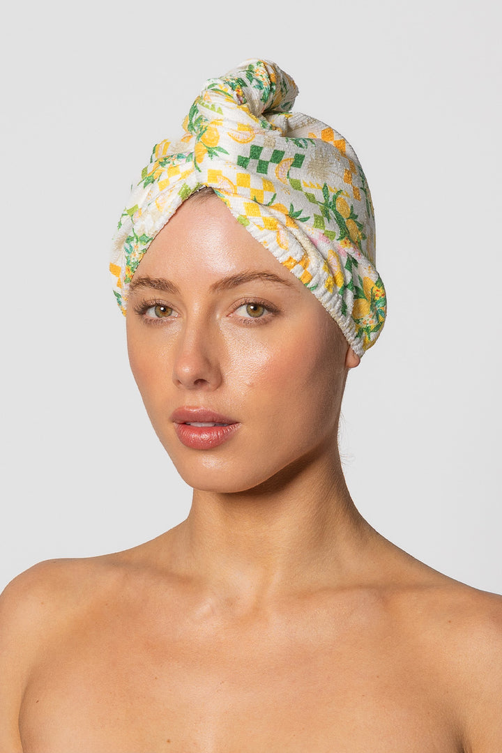 Louvelle | Riva Hair Towel Wrap | Limonata