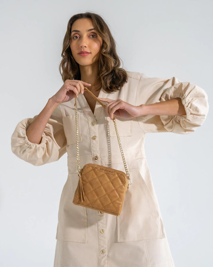 Arlington Milne | Lucia Bag | Vintage Tan