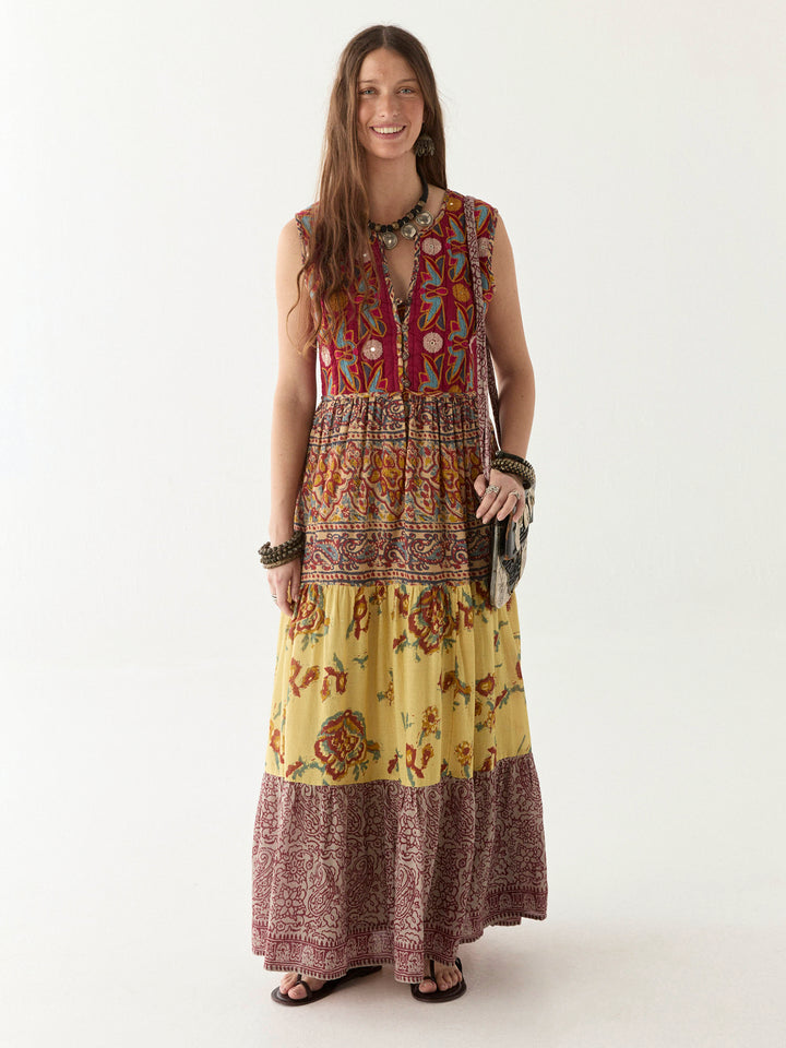 Maison Hotel | Eugenie Dress Mullumbimby Patch | Pawo-Patch Work