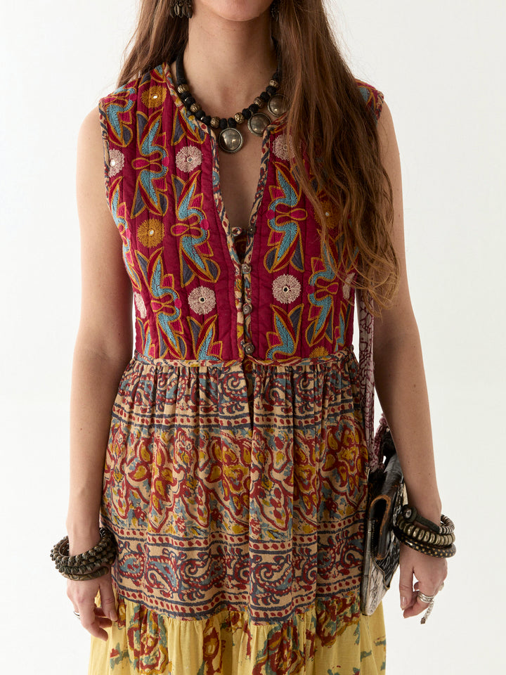 Maison Hotel | Eugenie Dress Mullumbimby Patch | Pawo-Patch Work