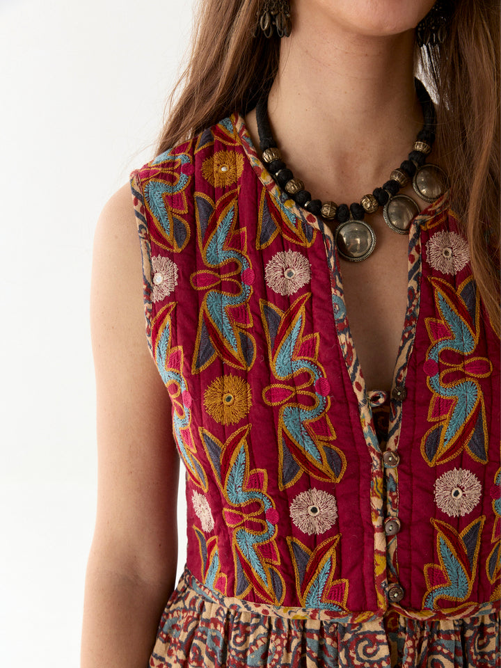 Maison Hotel | Eugenie Dress Mullumbimby Patch | Pawo-Patch Work