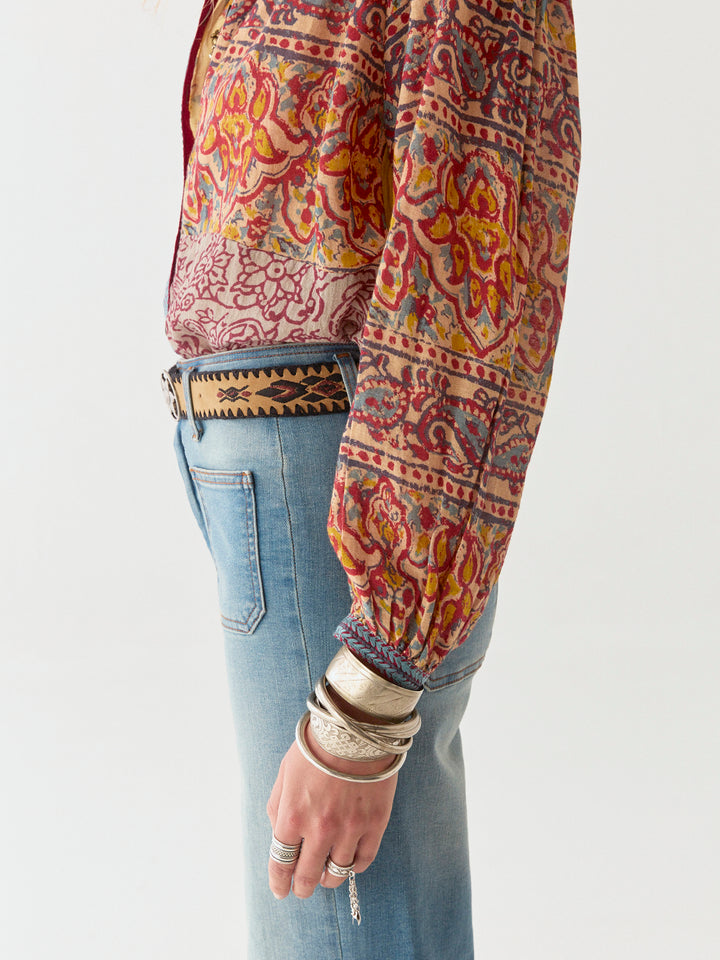 Maison Hotel | Leandra Blouse Mullumbimby Patch | Leandra-Pawo