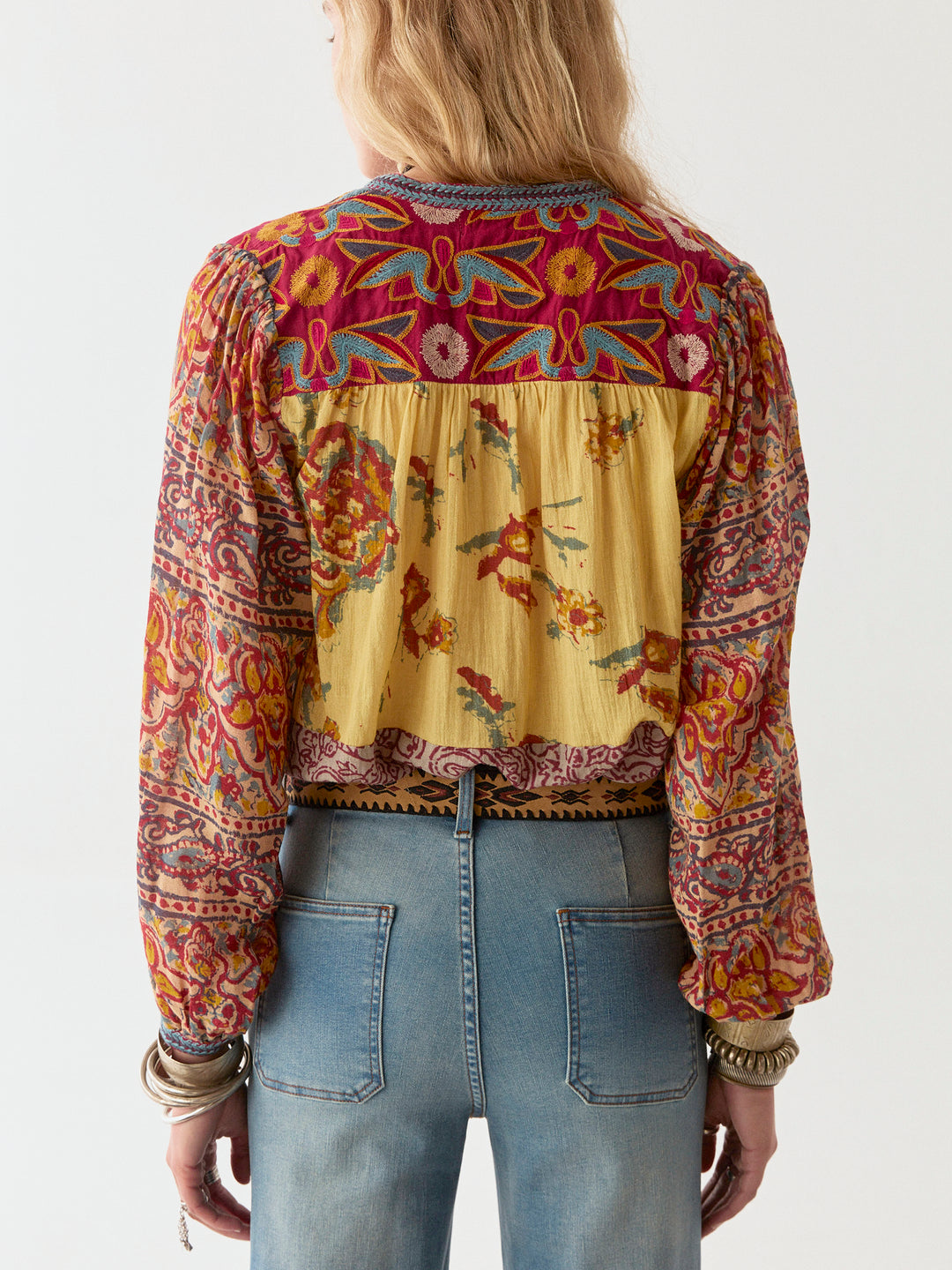 Maison Hotel | Leandra Blouse Mullumbimby Patch | Leandra-Pawo