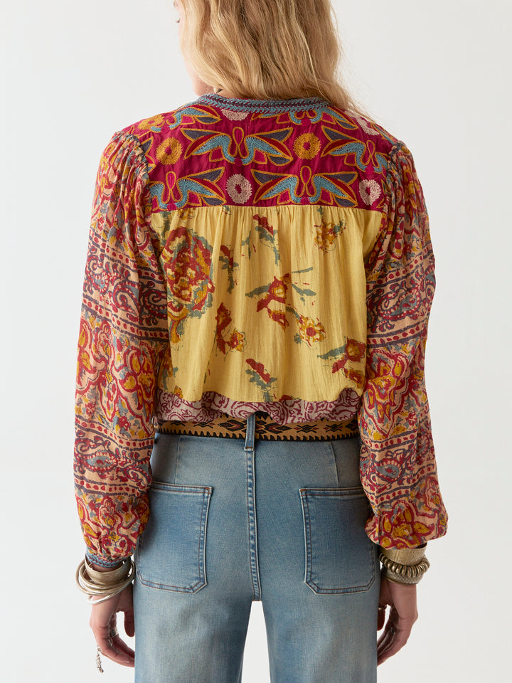Maison Hotel | Leandra Blouse Mullumbimby Patch | Leandra-Pawo