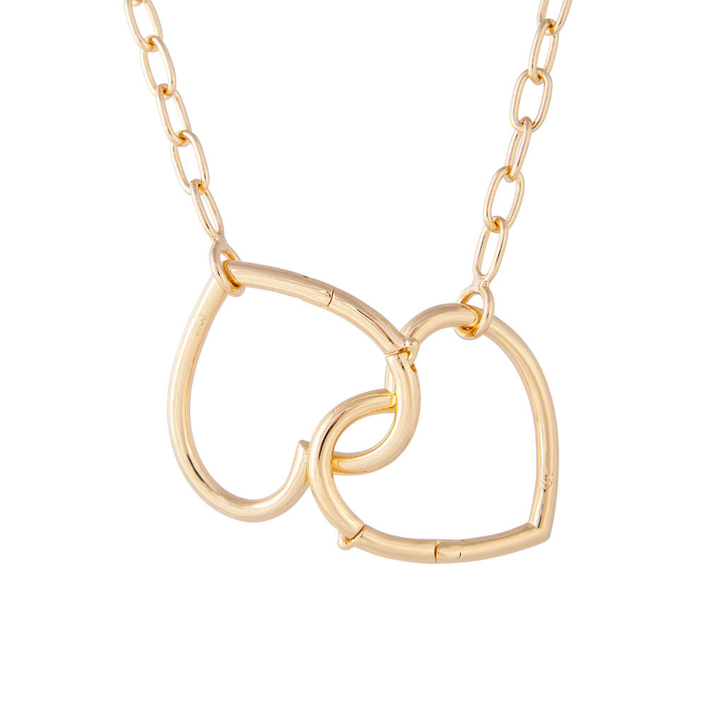 Fairley | Interlocking Hearts Necklace